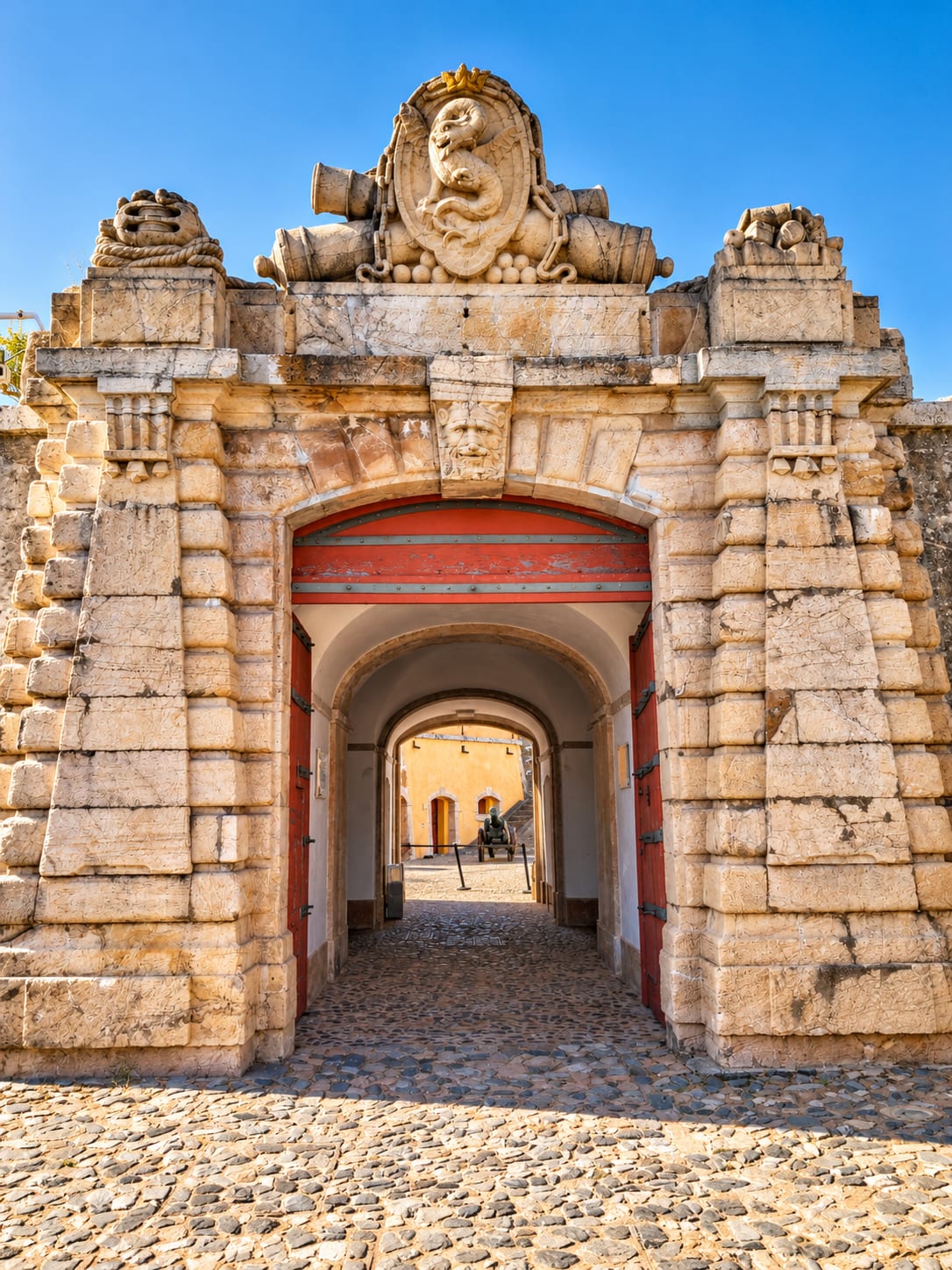 Porta de armas do Forte da Graça